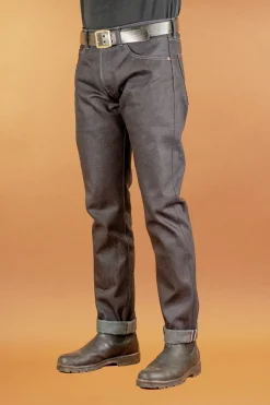 18oz Tight Tapered Denim Indigogrey