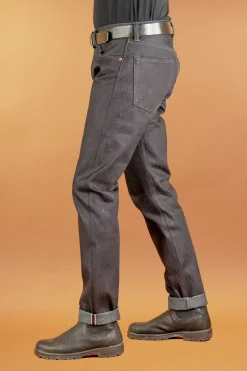 18oz Tight Tapered Denim Indigogrey