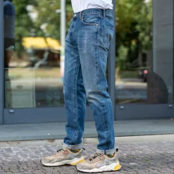 Regular Tapered Kurabo Red Selvedge 14oz Blue Mid Dark Used