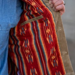 Riders Jacket Waxed Canvas Tobacco Brown RJ-1