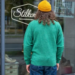 Saddle Shoulder V Cardigan Pixie