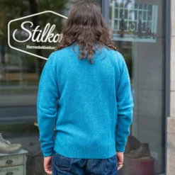 Saddle Shoulder V Cardigan Pennan Bay