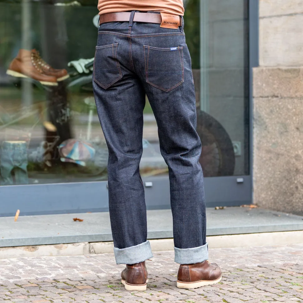 Schmaler Blaumann 15oz