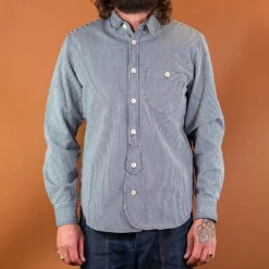 Shirt Stripes White/Blue