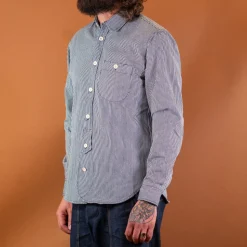 Shirt Stripes White/Blue