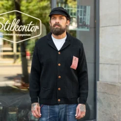 Strickjacke Max 3 18 Oz. Black