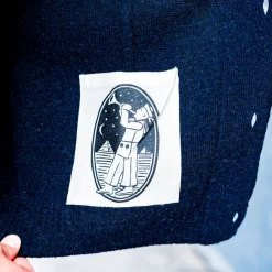 Strickjacke Max 3 18 Oz. Blue