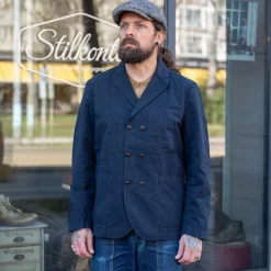 Thompson Utility Blazer T1US/Slub Navy