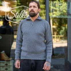 Troyer Merinowolle Anthrazit