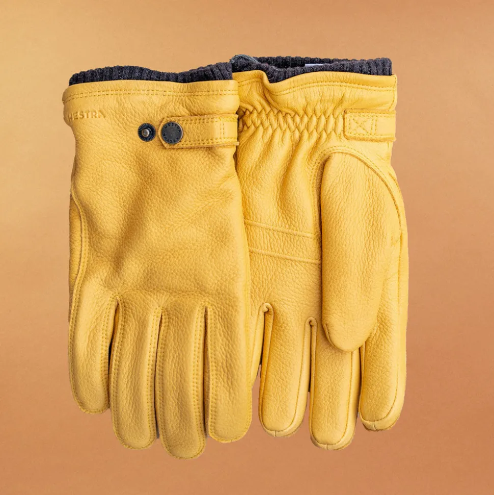 Utsjö Handschuhe gelb