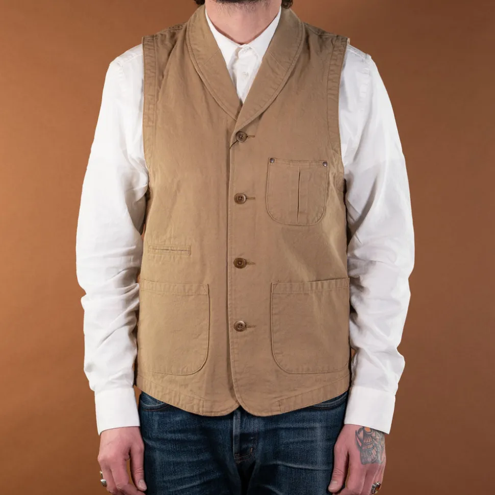 Vintage Oxford Shawl Collar Vest