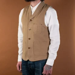 Vintage Oxford Shawl Collar Vest