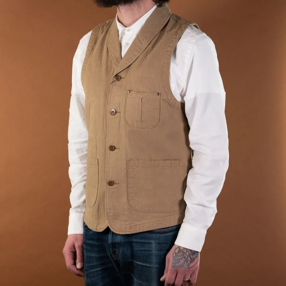 Vintage Oxford Shawl Collar Vest