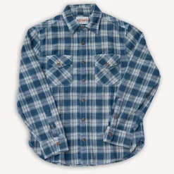 Wells Shirt Blue Plaid