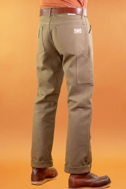 Wendell Pants Canvas Moss