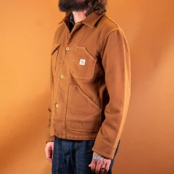 Wool Work Jacket Duck Brown